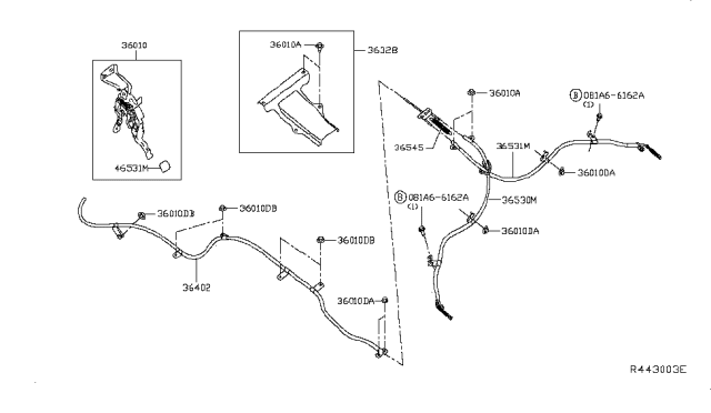 2017 Nissan Leaf Parking Brake Control Diagram