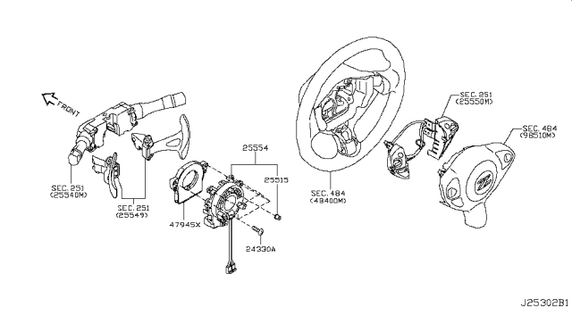 2016 Nissan 370Z Electrical Unit Diagram 8