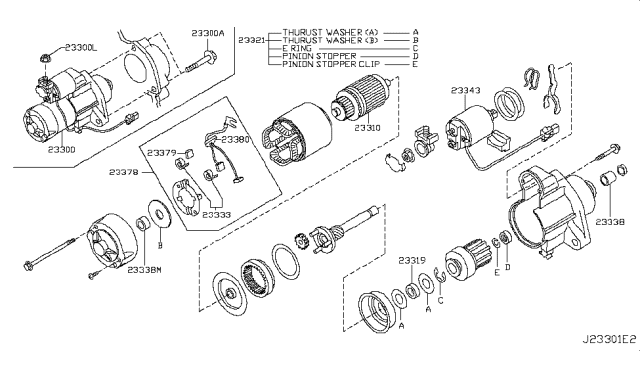 2019 Nissan 370Z Starter Motor Diagram