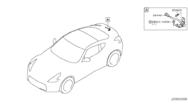 2015 Nissan 370Z Audio & Visual Diagram 11