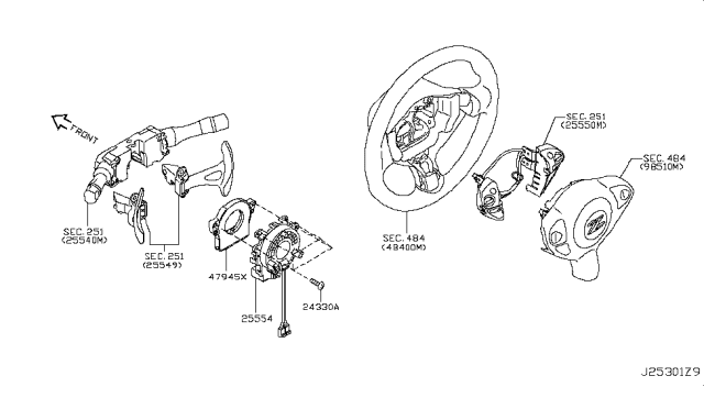 2011 Nissan 370Z Electrical Unit Diagram 8