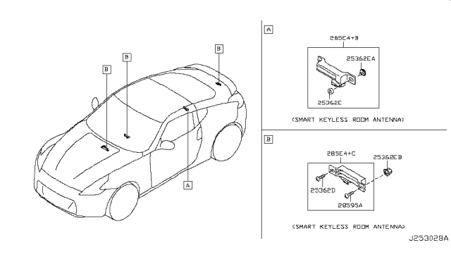 2012 Nissan 370Z Electrical Unit Diagram 10