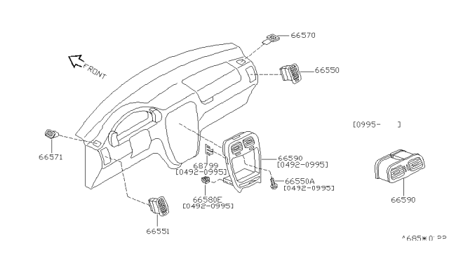 1996 Nissan Quest Ventilator Diagram