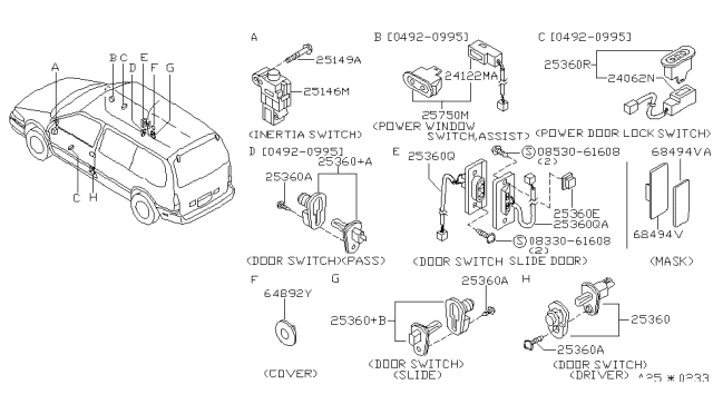 1993 Nissan Quest Switch Diagram 1