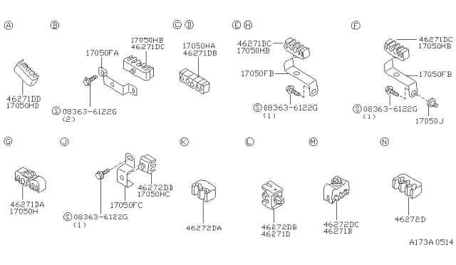 1996 Nissan Quest Fuel Piping Diagram 1