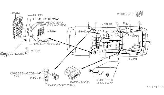 Wiring - 1991 Nissan 300ZX