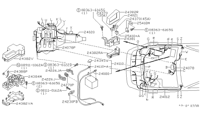 Wiring 1990 Nissan 300zx