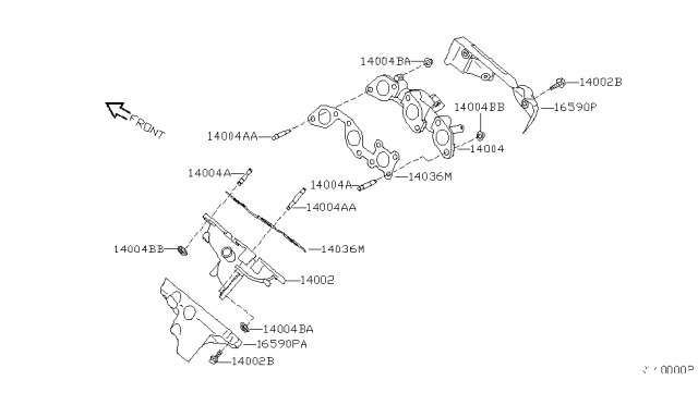 2001 Nissan Xterra Manifold Diagram 2