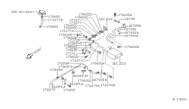 2002 Nissan Xterra Fuel Piping Diagram 3