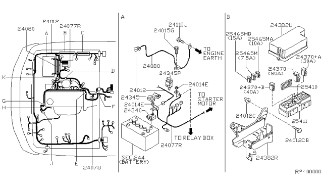 2000 Nissan Xterra Wiring Diagram 1