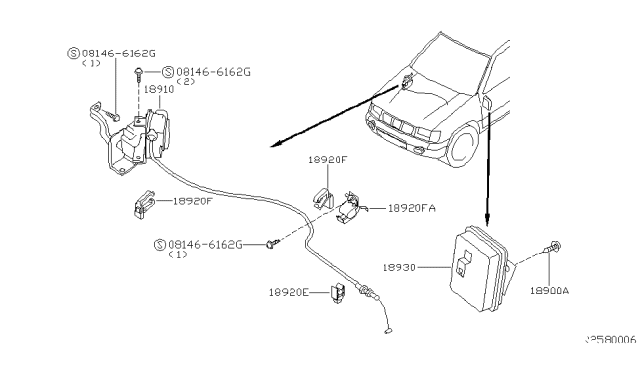 2004 Nissan Xterra Auto Speed Control Device Diagram