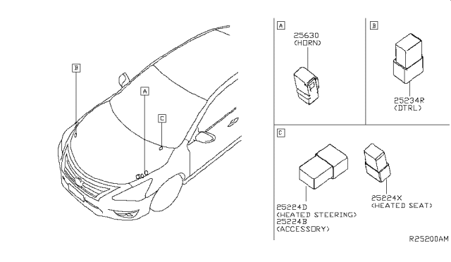 2016 Nissan Sentra Relay Diagram 3