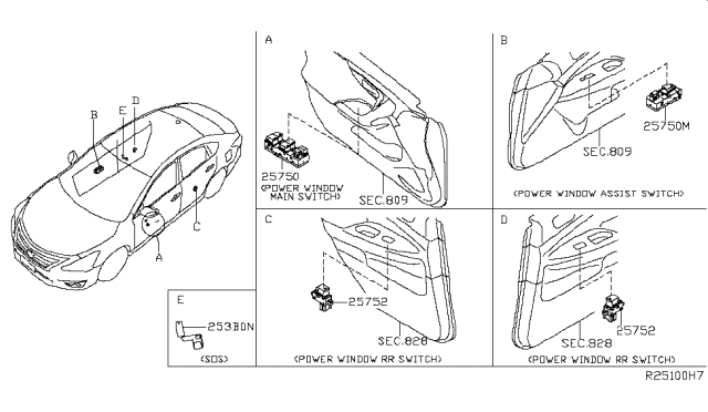 2015 Nissan Sentra Switch Diagram 4