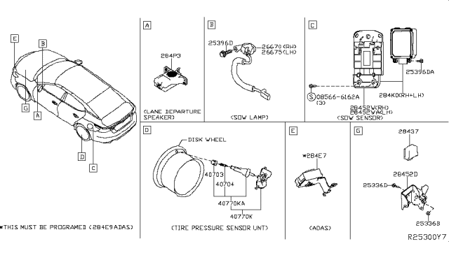 2019 Nissan Sentra Electrical Unit Diagram 3