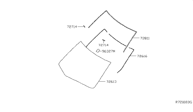 2014 Nissan Sentra Front Windshield Diagram 2