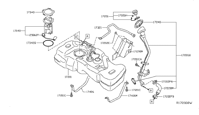 2016 Nissan Sentra Fuel Tank Diagram 2