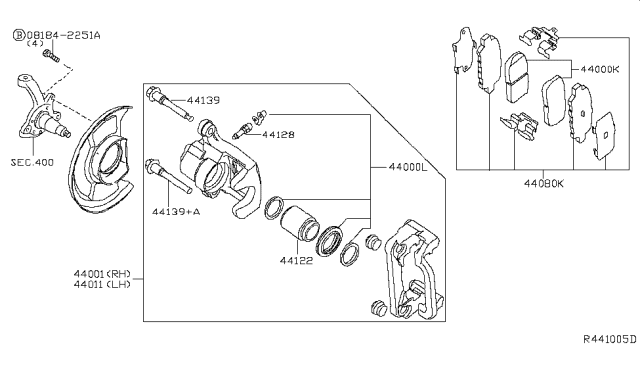 2015 Nissan Sentra Rear Brake Diagram 1