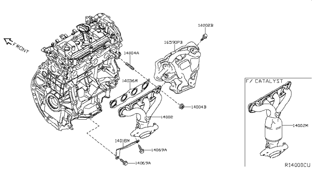 2017 Nissan Sentra Manifold Diagram 4