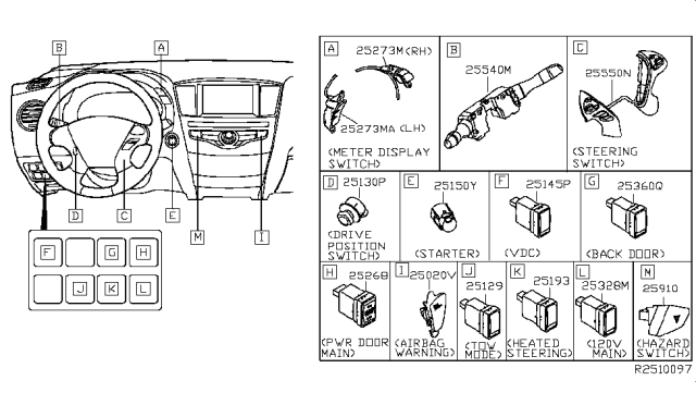 2014 Nissan Pathfinder Switch Diagram 5