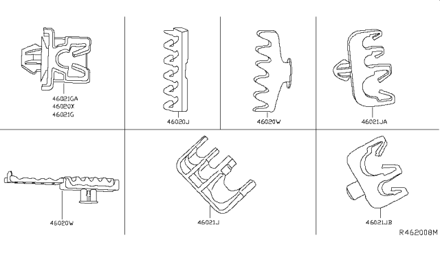 2017 Nissan Pathfinder Brake Piping & Control Diagram 1