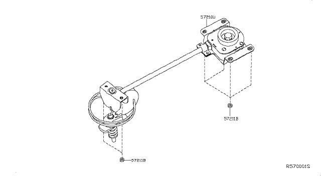 2013 Nissan Pathfinder Spare Tire Hanger Diagram