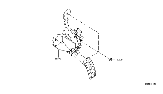 2015 Nissan Pathfinder Accelerator Linkage Diagram