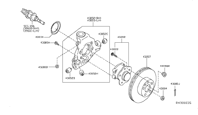 2015 Nissan Pathfinder Rear Axle Diagram 1