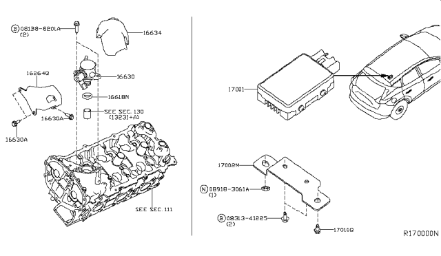 2018 Nissan Pathfinder Fuel Pump Diagram 1