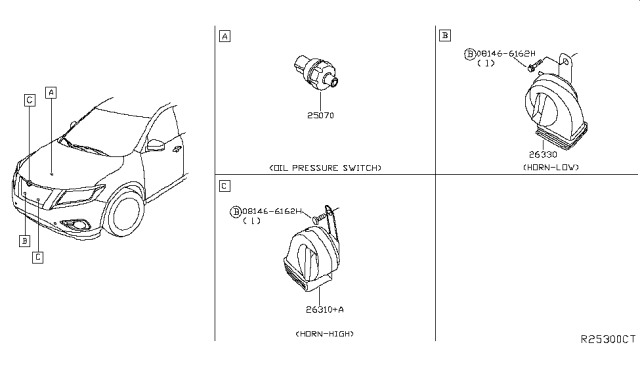 2018 Nissan Pathfinder Electrical Unit Diagram 1