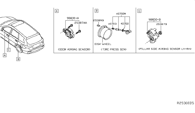 2013 Nissan Pathfinder Electrical Unit Diagram 2