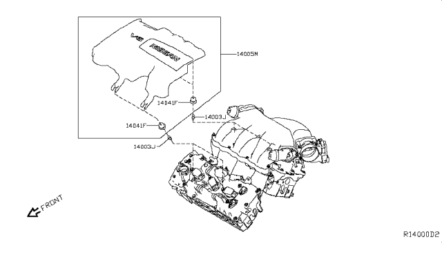 2018 Nissan Pathfinder Manifold Diagram 2