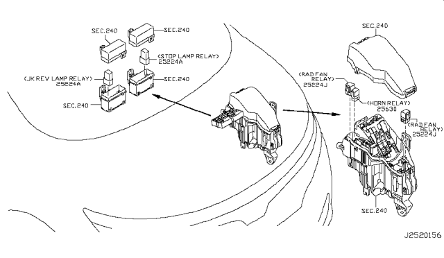 2011 Nissan Quest Relay Diagram 2