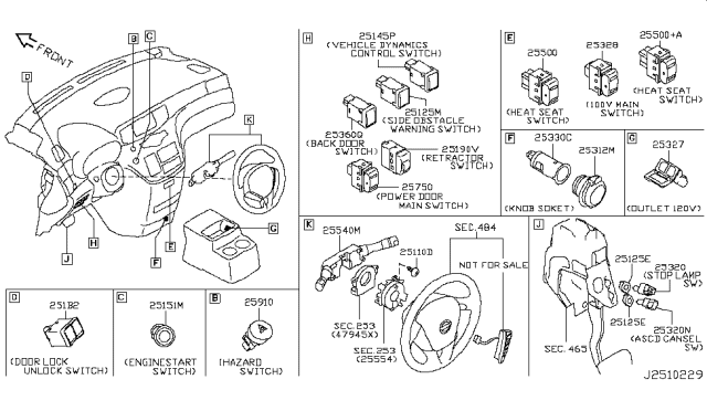 2013 Nissan Quest Switch Diagram 3