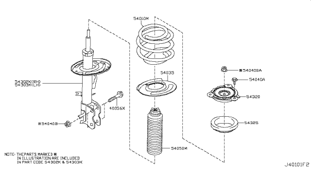 2011 Nissan Quest Front Suspension Diagram 2