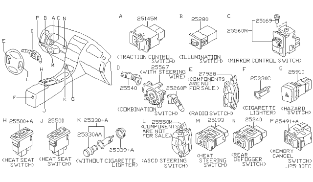 2002 Nissan Maxima Switch Diagram 5