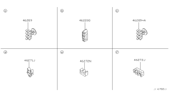 2003 Nissan Maxima Brake Piping & Control Diagram 1