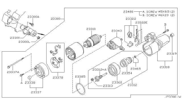 2001 Nissan Maxima Starter Motor Diagram 4