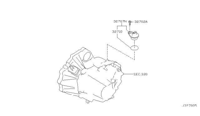 2003 Nissan Maxima Speedometer Pinion Diagram 3