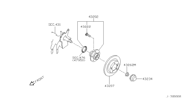 2000 Nissan Maxima Rear Axle Diagram