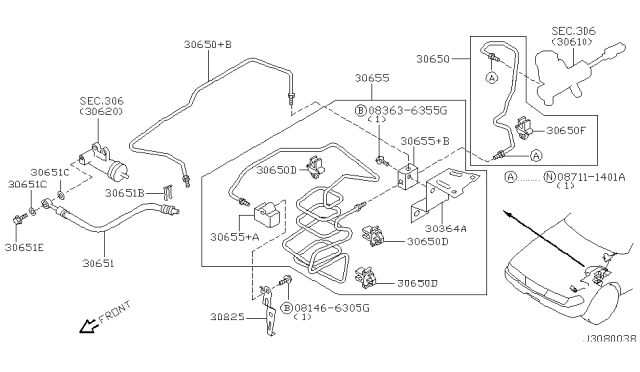 2002 Nissan Maxima Clutch Piping Diagram 2