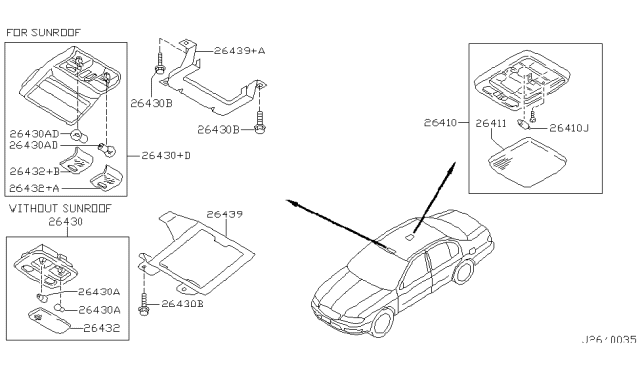 2001 Nissan Maxima Room Lamp Diagram 2