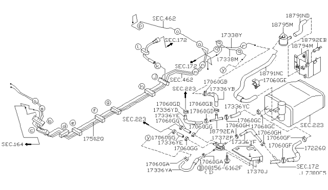 2003 Nissan Maxima Fuel Piping Diagram 2