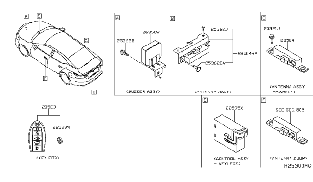 2018 Nissan Maxima Electrical Unit Diagram 9