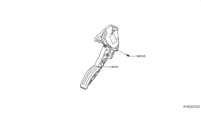 2016 Nissan Maxima Accelerator Linkage Diagram