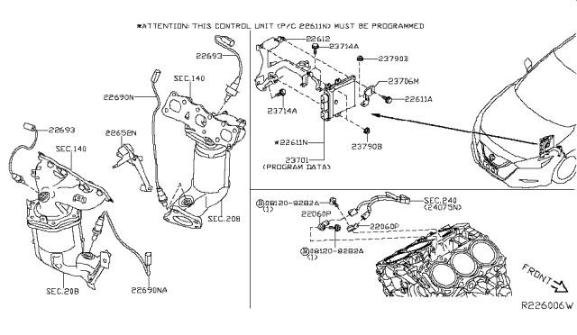 2019 Nissan Maxima Engine Control Module Diagram