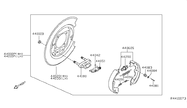 2019 Nissan Maxima Rear Brake Diagram 2