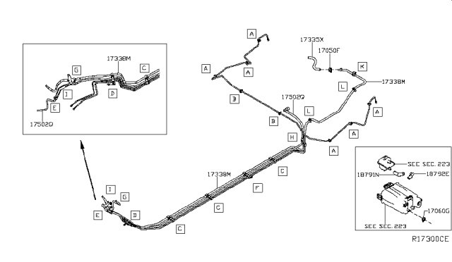 2016 Nissan Maxima Fuel Piping Diagram 2