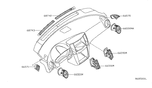 2014 Nissan Maxima Ventilator Diagram