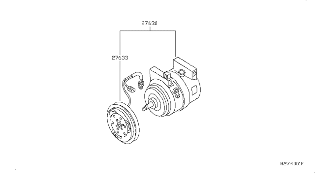 2014 Nissan Maxima Compressor Diagram