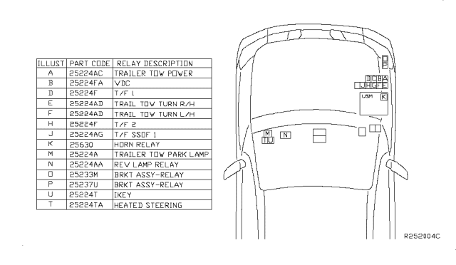 2009 Nissan Armada Relay Diagram 2